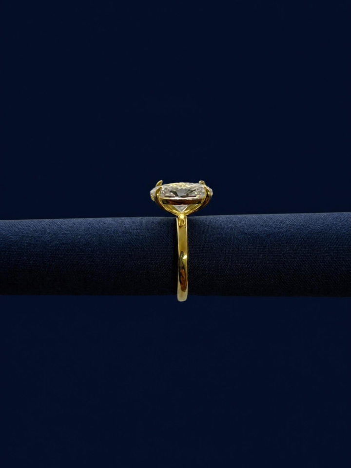 925 Ayar Hailey Oval Gold Yüzük
