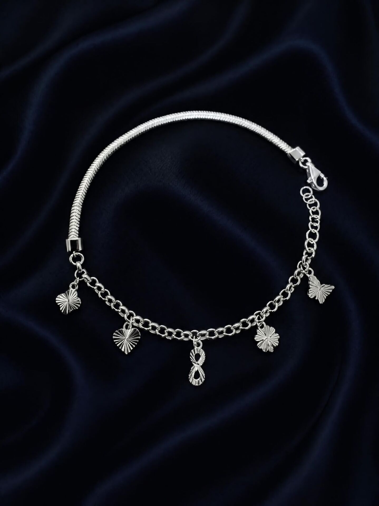 925 Ayar Şans Silver Bileklik